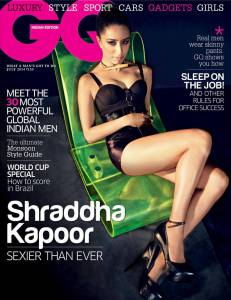 Shraddha  Kapoor GQ July 2014